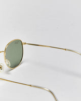 Vintage Ray-Ban Round Metal Arista Gold Sunglasses