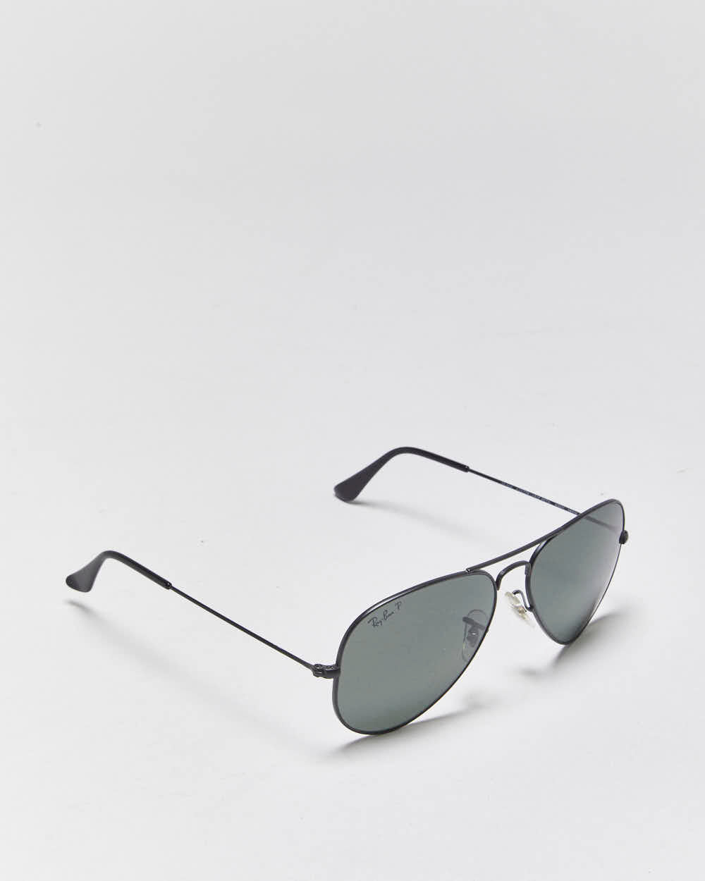 Vintage Ray-Ban Aviator Total Black Sunglasses