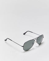 Vintage Ray-Ban Aviator Total Black Sunglasses