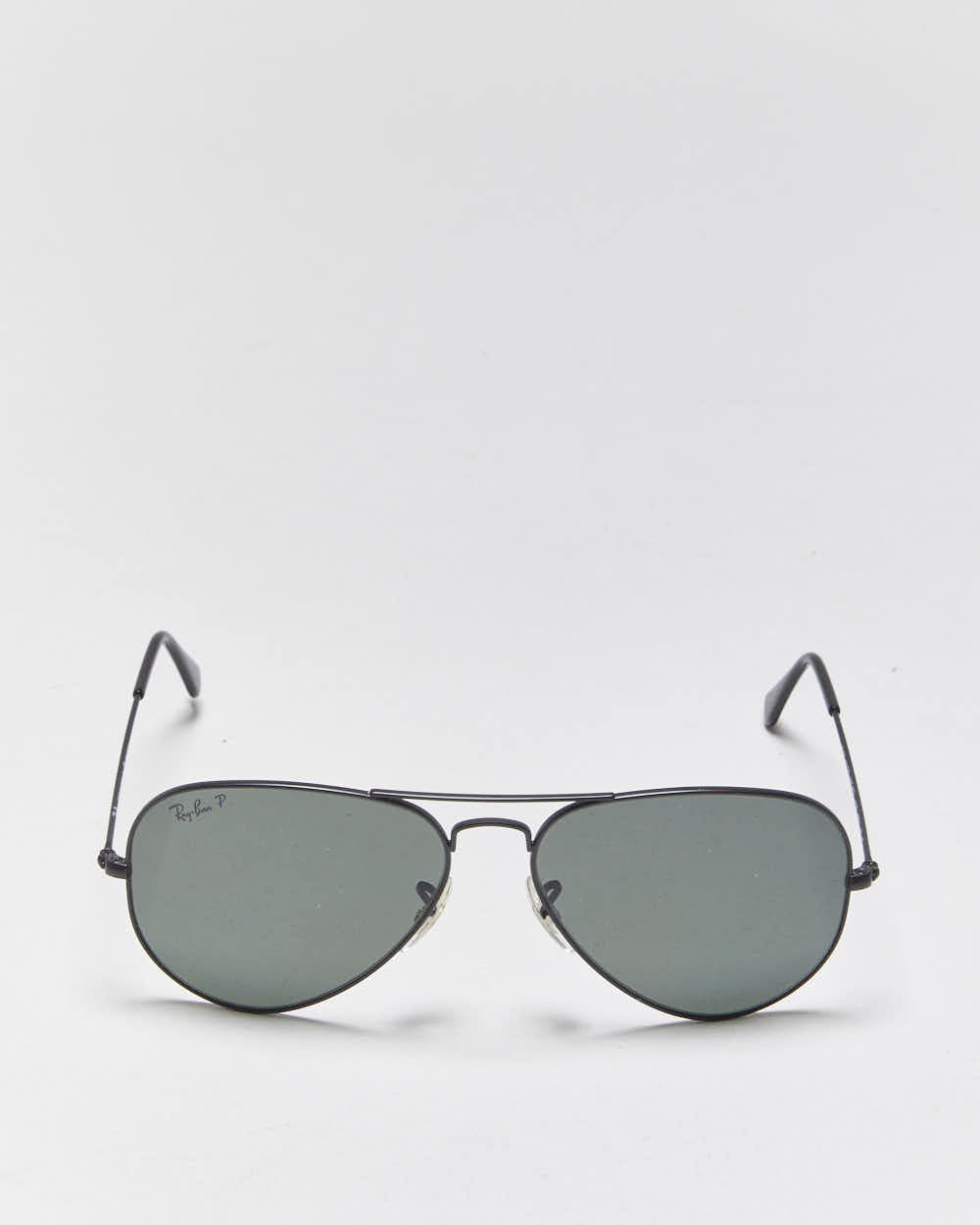Vintage Ray-Ban Aviator Total Black Sunglasses