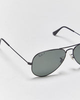 Vintage Ray-Ban Aviator Total Black Sunglasses