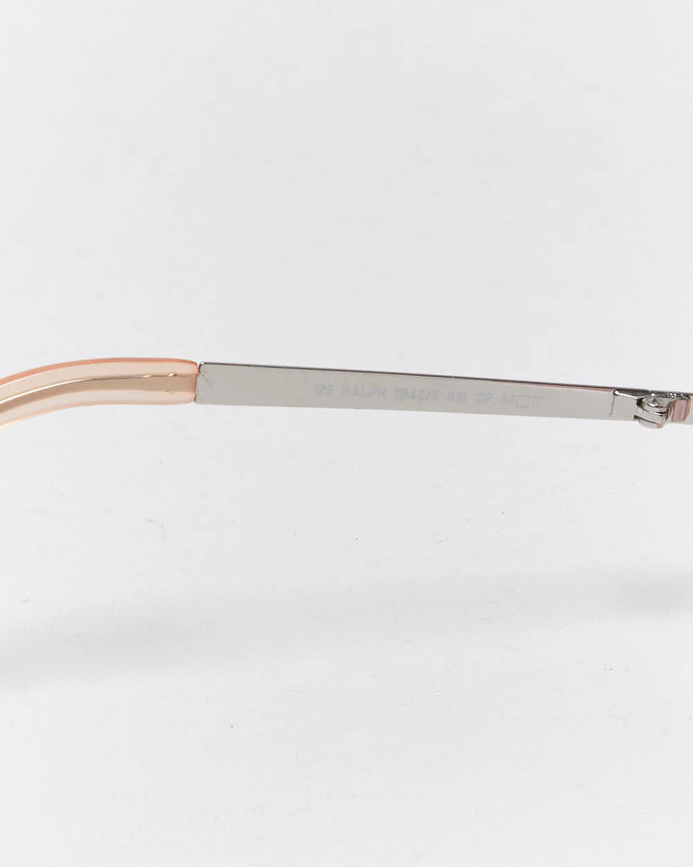 Vintage Y2k 2000s Ralph Lauren Pink Tint Wrap Sunglasses