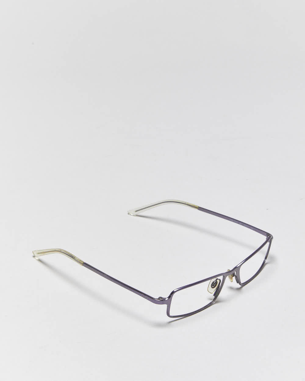 Vintage Y2k 2000s Dolce &amp; Gabbana Purple Skinny Glasses Frames