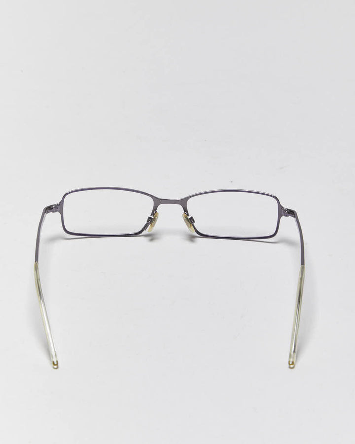 Vintage Y2k 2000s Dolce & Gabbana Purple Skinny Glasses Frames