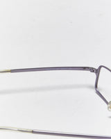 Vintage Y2k 2000s Dolce &amp; Gabbana Purple Skinny Glasses Frames