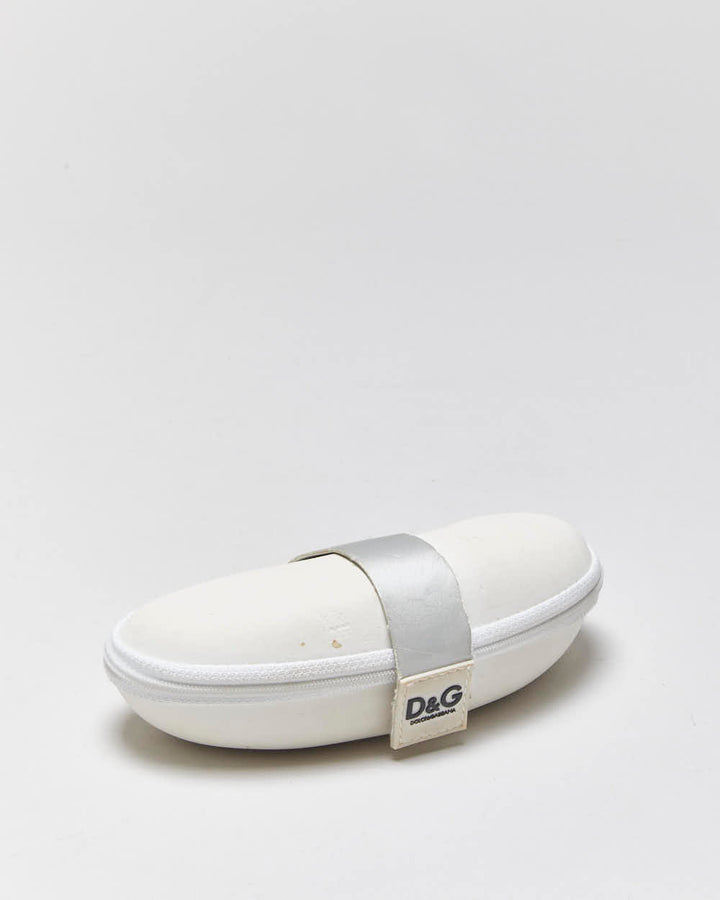 Vintage Y2k 2000s Dolce & Gabbana Purple Skinny Glasses Frames