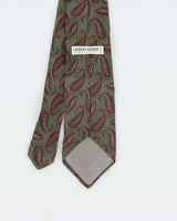 Vintage 1980s Giorgio Armani Paisley Silk Tie