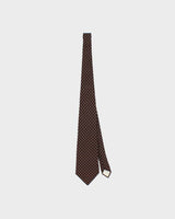 Vintage 1970s Lanvin Polkadot Silk Tie