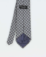 Vintage 1980s Christian Dior Patterned Silk Tie