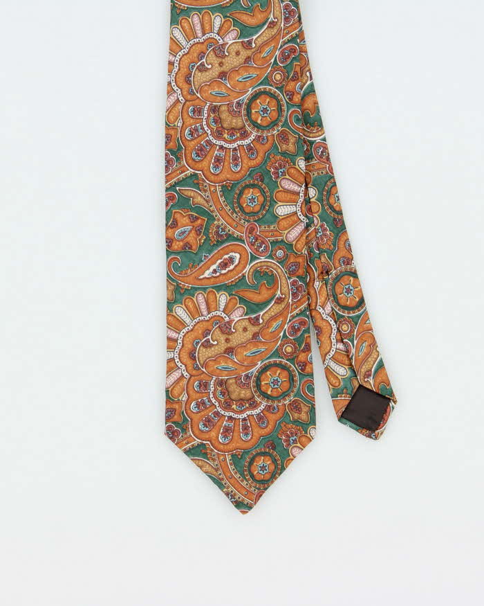 Vintage 1990s Cerutti 1881 Paisley Silk Tie