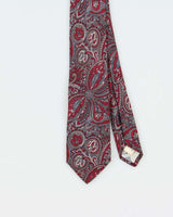 Vintage 1970s Lanvin Paisley Silk Tie