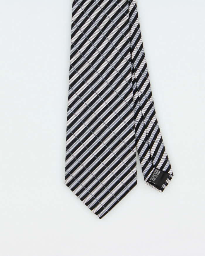 Vintage Y2K 00s Balmain Striped Silk Tie