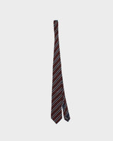 Vintage Ermenegildo Zegna Rope Striped Silk Prep Tie