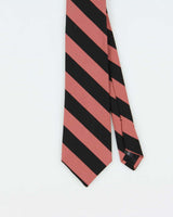 Vintage 1980s Lanvin Striped Silk Prep Tie