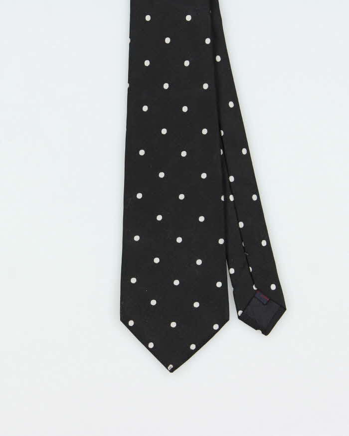 Vintage 1990s Etro Polka Dot Silk Tie