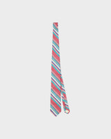 Vintage 1980s Liberty Of London Striped Made In USA Silk Prep Tie