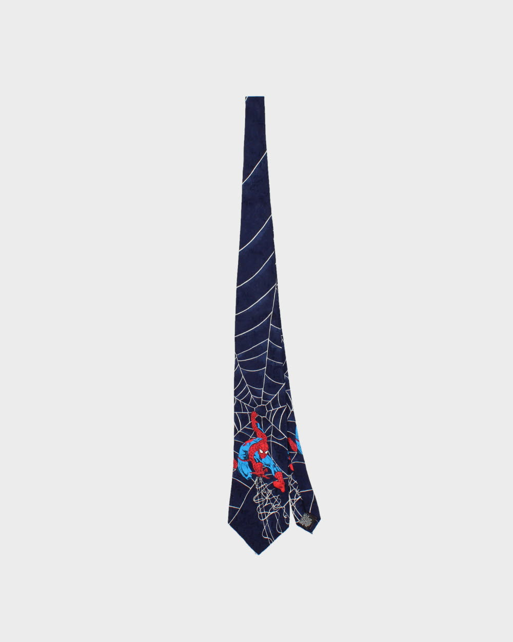 Vintage 1980s Marvel Comics Tie Rack Spider-Man Italian Made Silk Tie