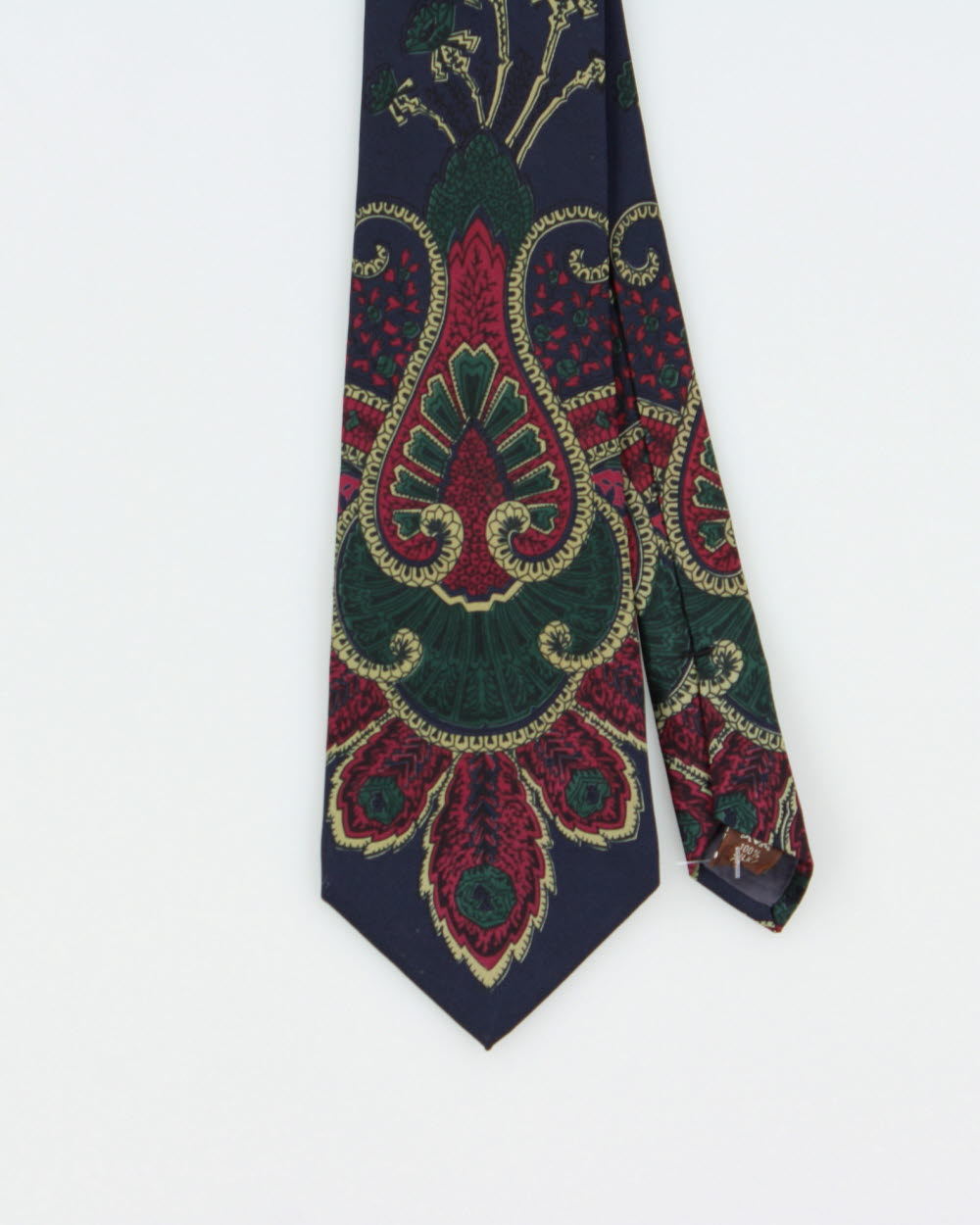 Vintage 1990s Polo Ralph Lauren Paisley Made In Canada Silk Tie