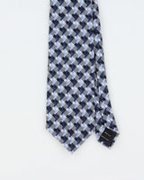Tom Ford Embroidered Check Silk Tie