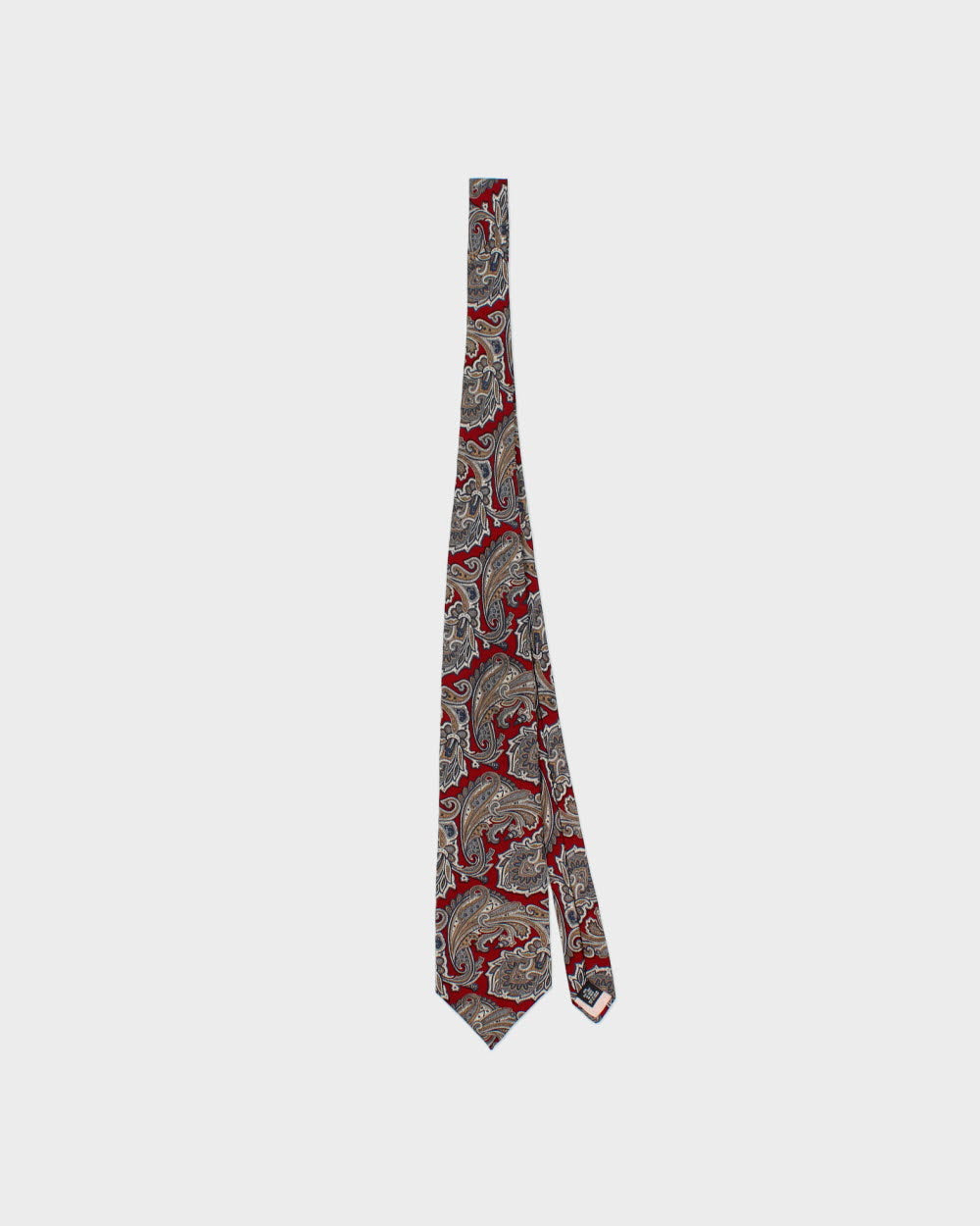 Vintage 1980s Christian Dior Paisley Silk Tie