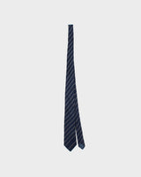 Vintage 1970s Christian Dior Striped Silk Prep Tie