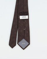 Vintage Armani Collezioni Patch Check Silk Tie