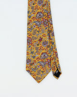 Vintage 1980s Yves Saint Laurent Paisley Silk Tie