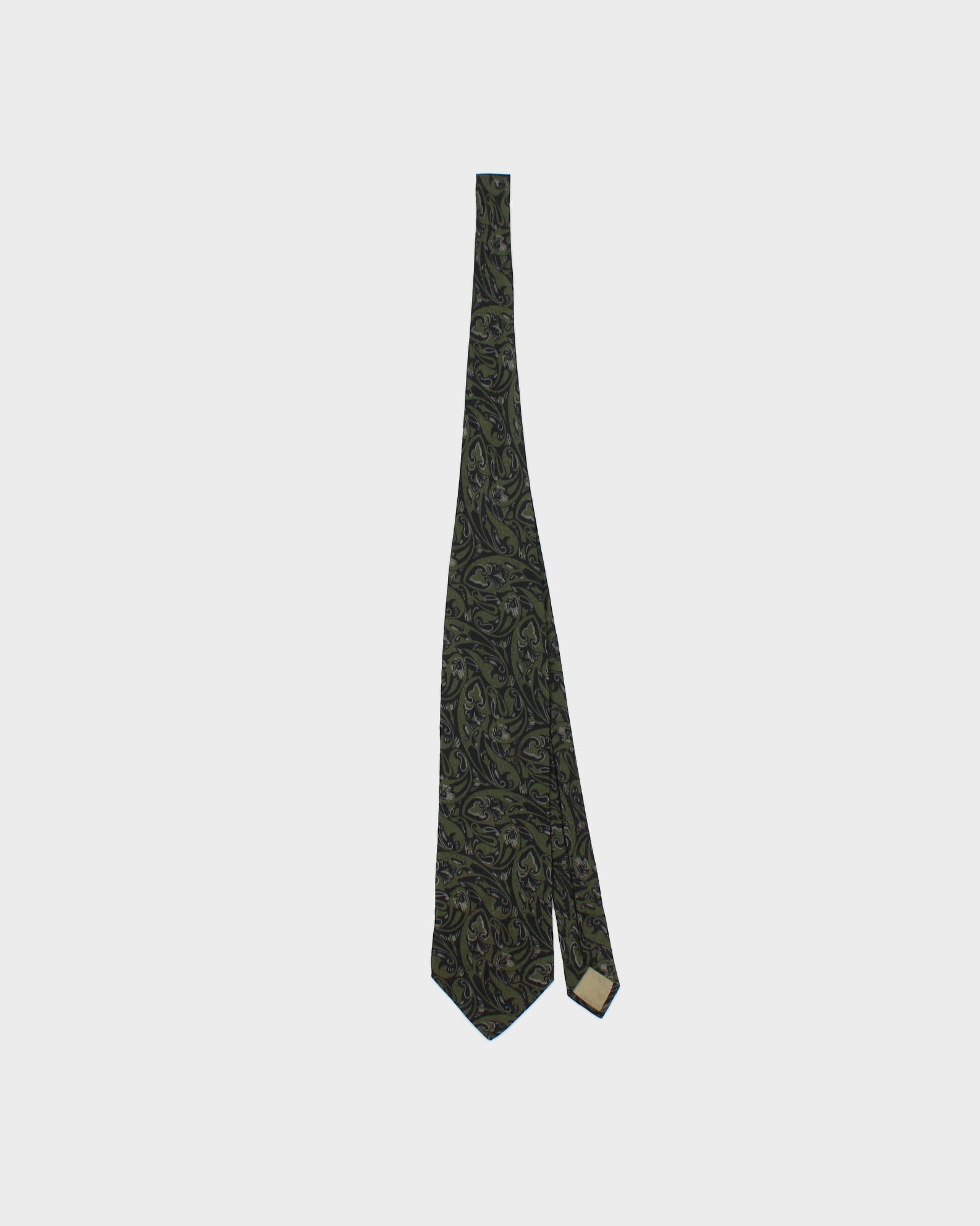 Vintage 1970s Giorgio Armani Paisley Silk Tie