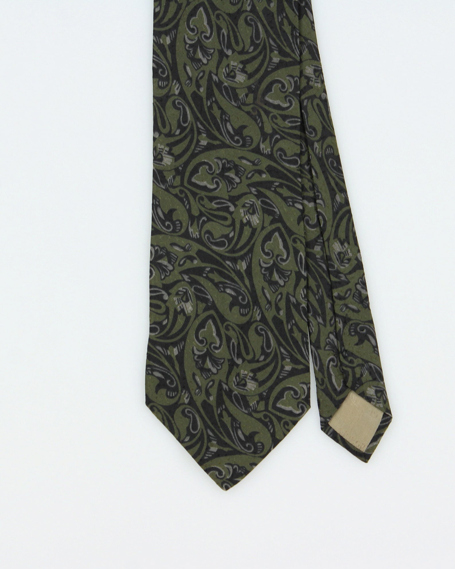 Vintage 1970s Giorgio Armani Paisley Silk Tie