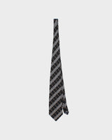 Vintage 1980s Christian Dior Monsieur Patterned Silk Tie