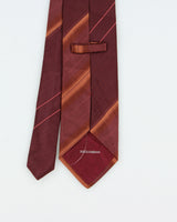 Vintage Y2K 00s Dolce &amp; Gabbana Striped Silk Tie