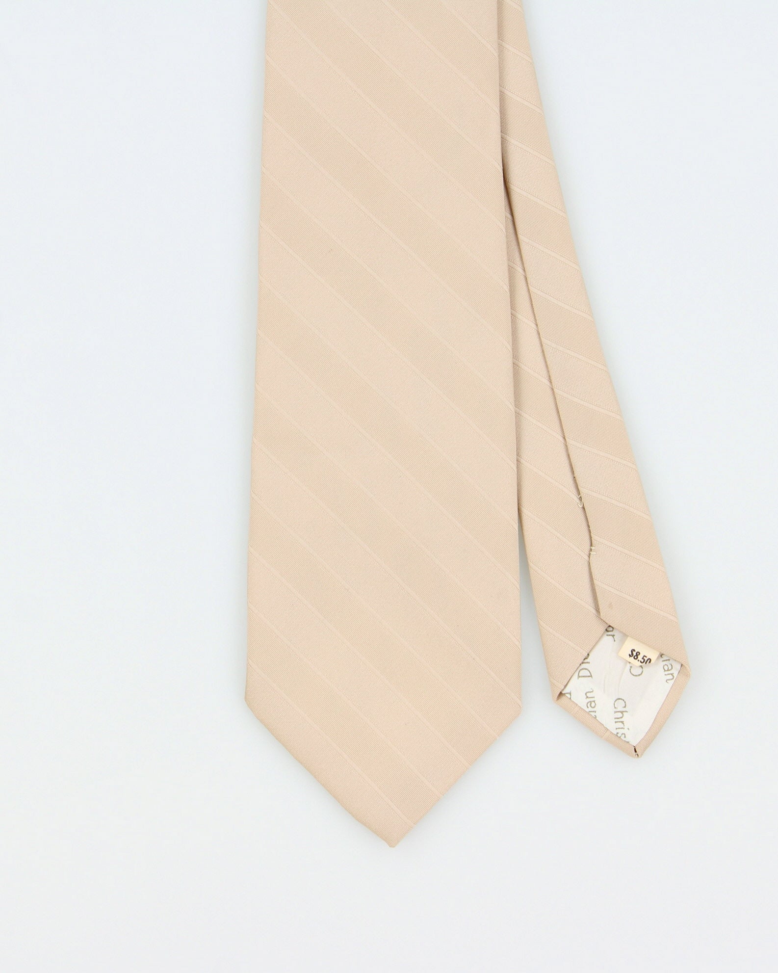 Vintage 1970s Christian Dior Monsieur Striped Tie