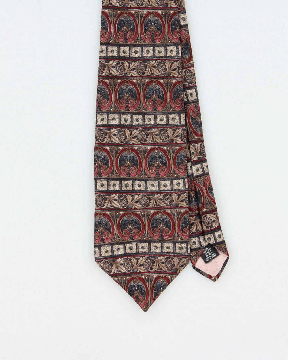 Vintage 1980s Christian Dior Monsieur Baroque Silk Tie