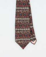 Vintage 1980s Christian Dior Monsieur Baroque Silk Tie
