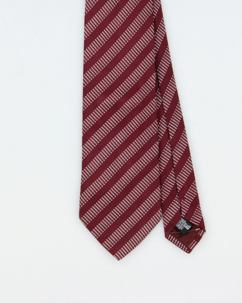 Vintage Y2K 00s Giorgio Armani Pattern Striped Silk Tie