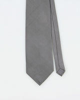 Vintage 1980s Giorgio Armani Gun Metal Metallic Silk Tie
