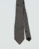 Vintage 1980s Fendi Striped Silk Tie