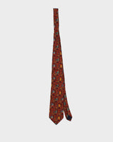 Vintage 1980s Christian Dior Baroque Silk Tie