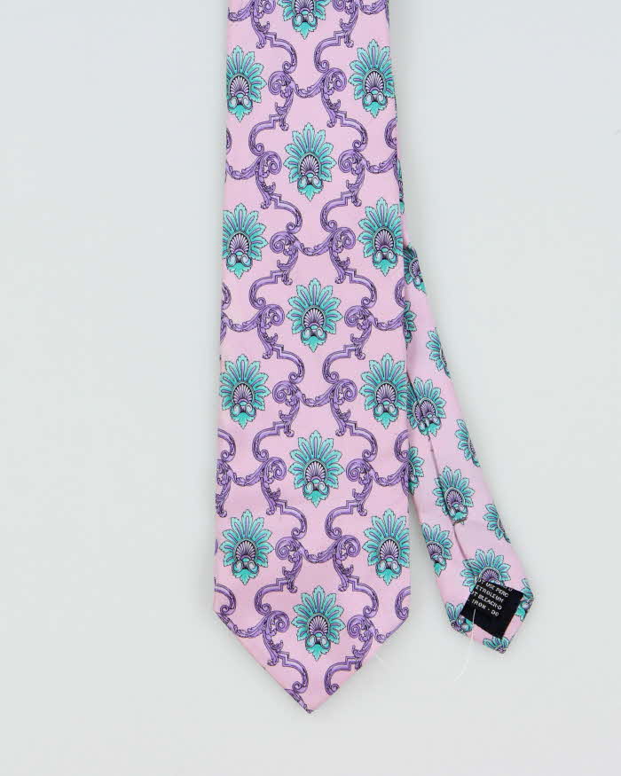 Vintage 1990s Gianni Versace Baroque Silk Tie