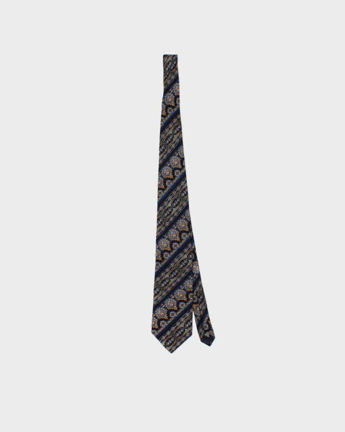 Vintage 1980s Christian Dior Baroque Silk Tie