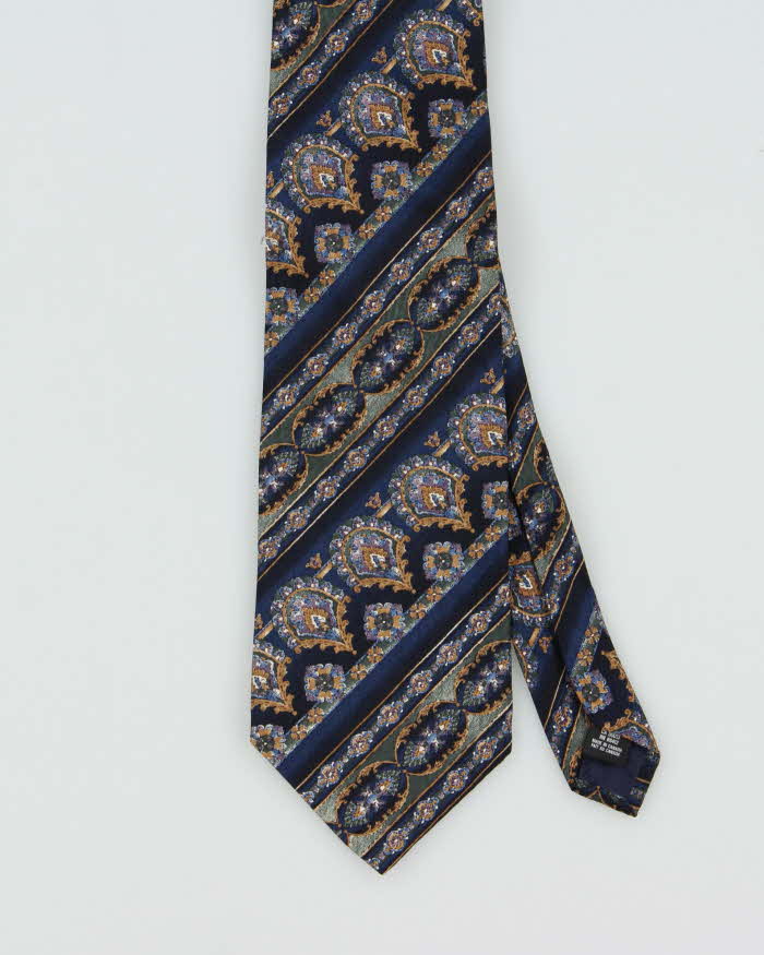 Vintage 1980s Christian Dior Baroque Silk Tie