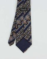 Vintage 1980s Christian Dior Baroque Silk Tie