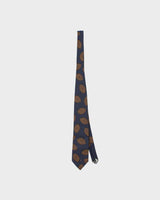 Vintage 1980s Christian Dior Silk Blend Patterned Tie
