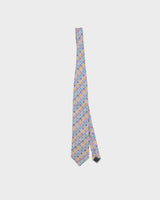Vintage 1990s Missoni Multicoloured Patterned Silk Tie