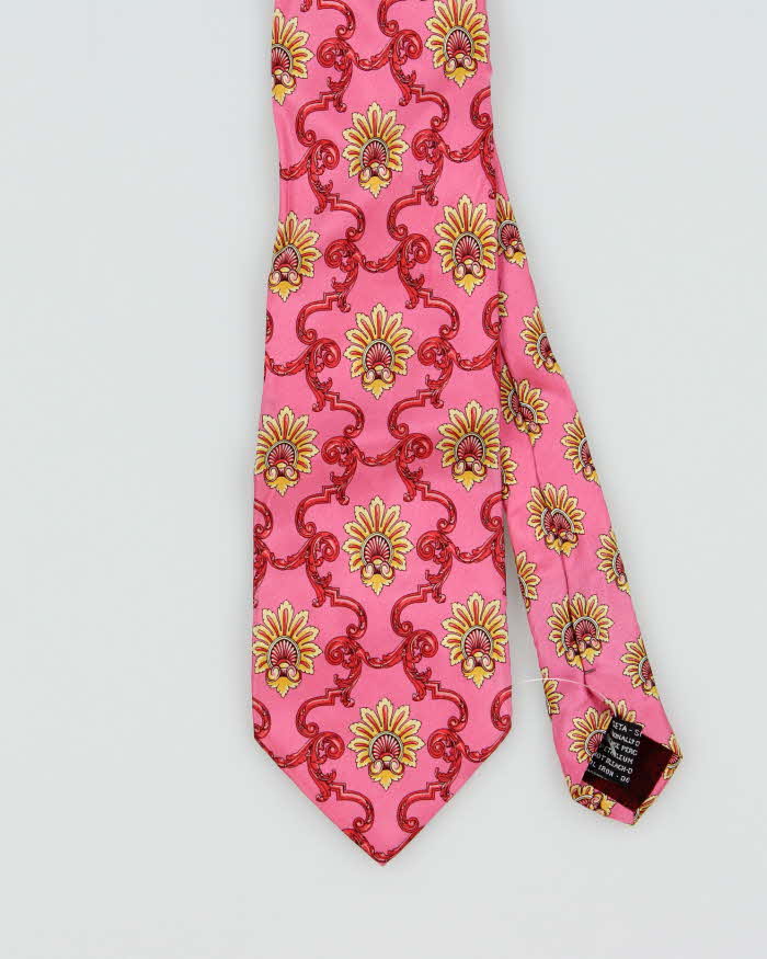 Vintage 1990s Gianni Versace Baroque Silk Tie