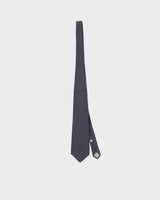 Vintage 1990s Christian Dior Silk Geometric Tie