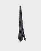 Vintage 1980s Christian Dior Silk Patterned Tie