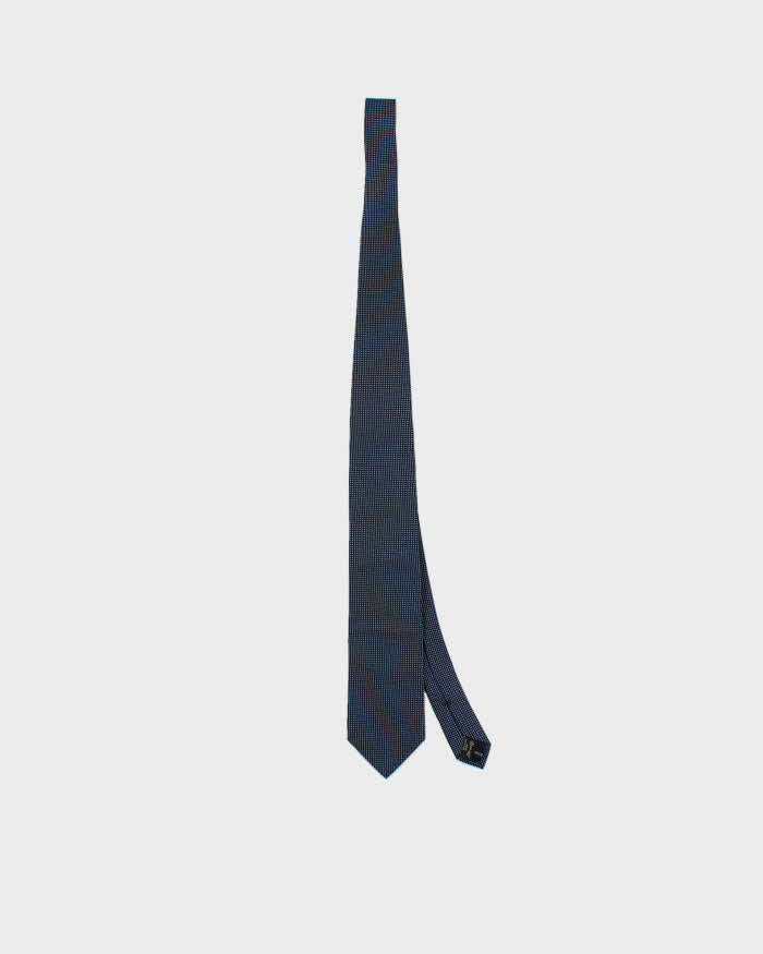 Vintage 00s Ermengildo Zegna Dotted Silk Tie