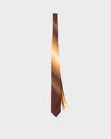 Vintage 1970s Christian Dior Striped Textured Silk Tie
