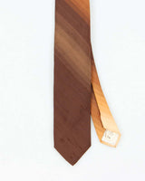Vintage 1970s Christian Dior Striped Textured Silk Tie